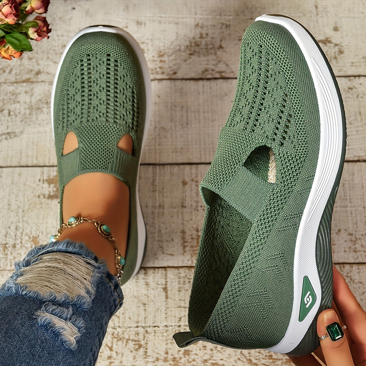 Breathable Slip-On Shoes