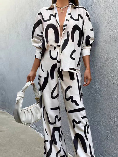 The Elira Set – Modern Tailored Shirt Ensemble