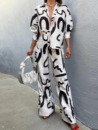 The Elira Set – Modern Tailored Shirt Ensemble