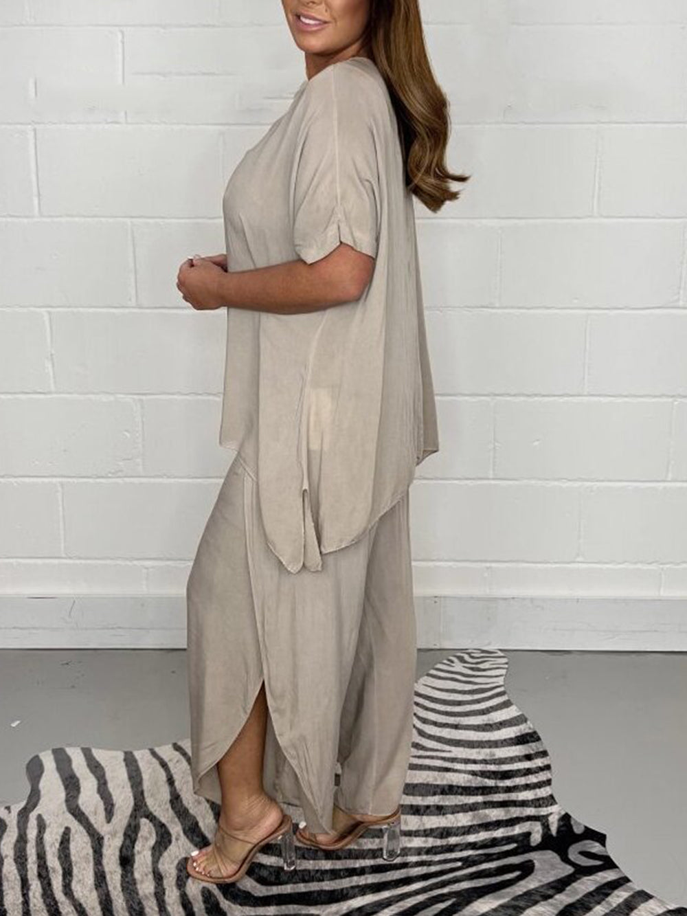 Luna Ease – Relaxed Cotton Lounge Set