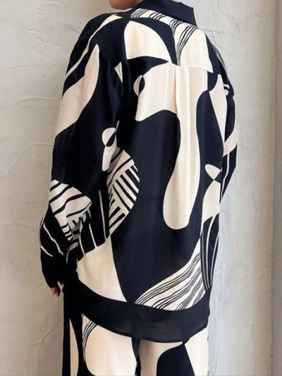 Urban Muse – Artistic Wide-Leg Set