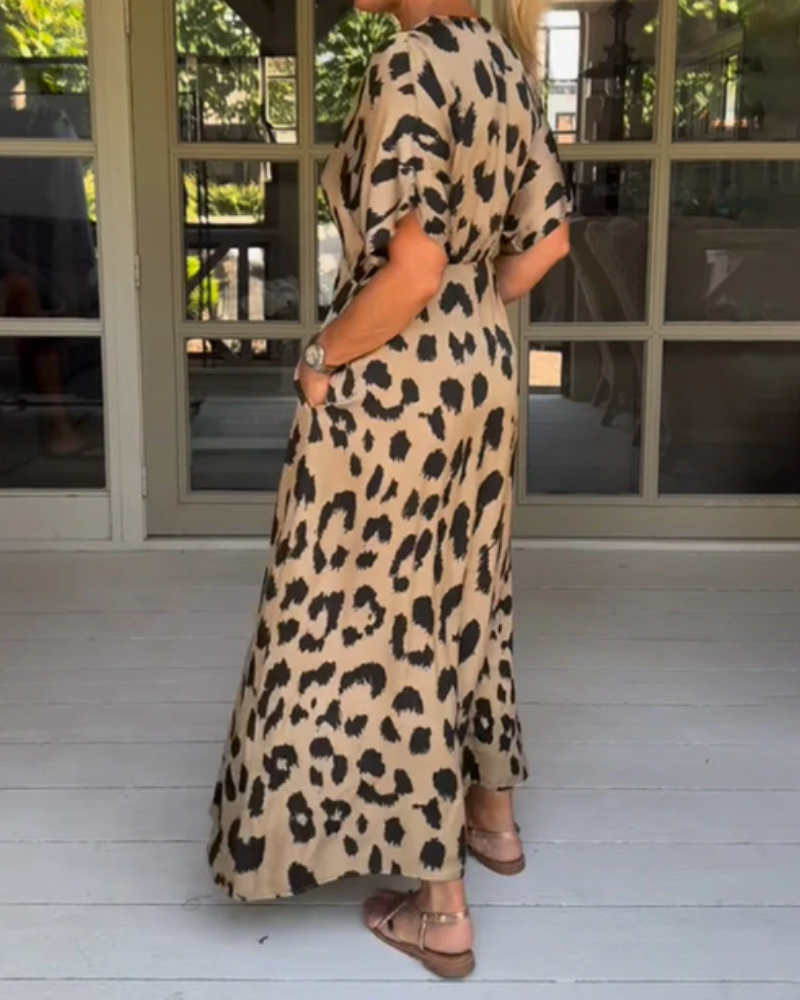 INGE - Leopard Print Dress