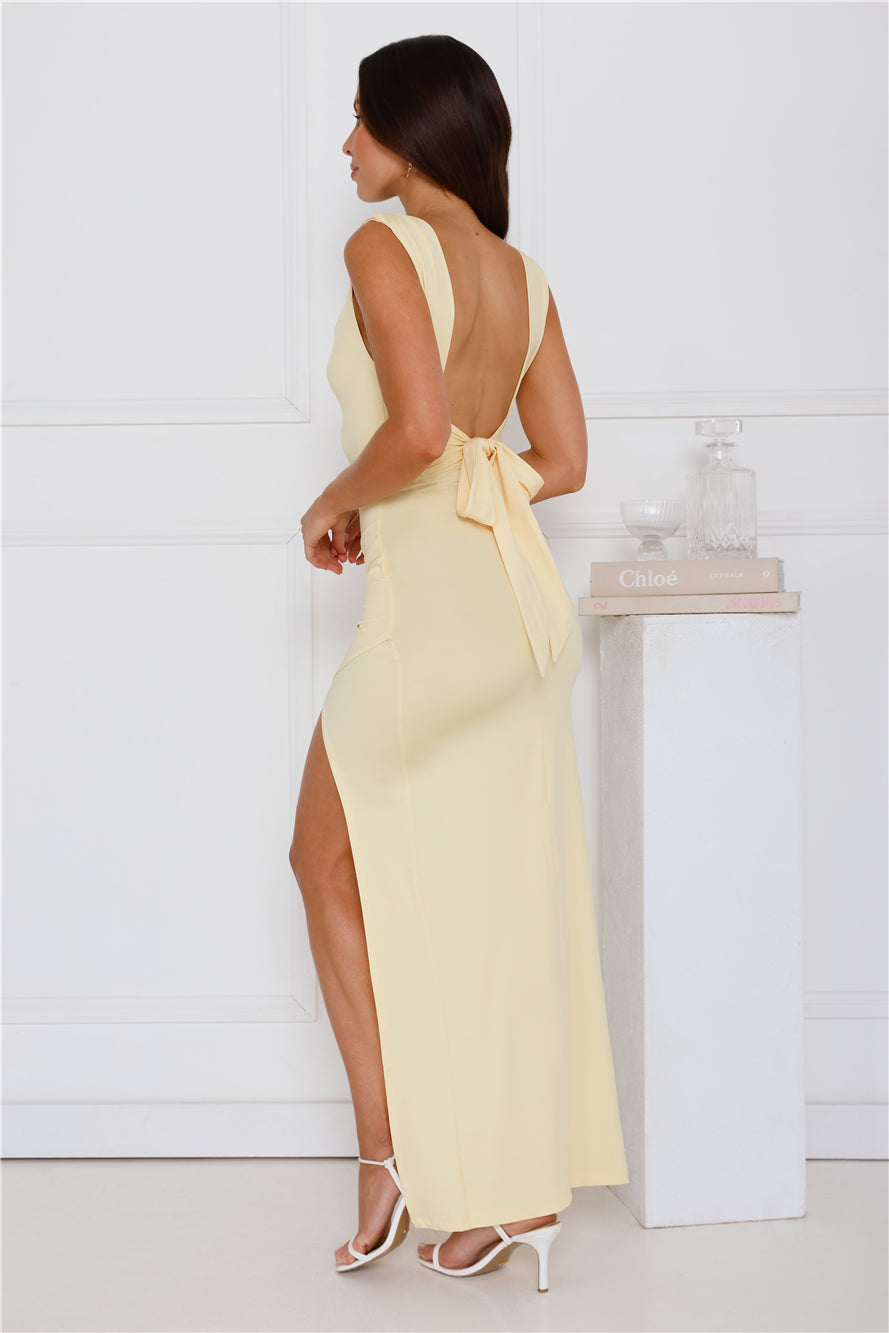 Claire™ | Figure-Hugging Slit Dress