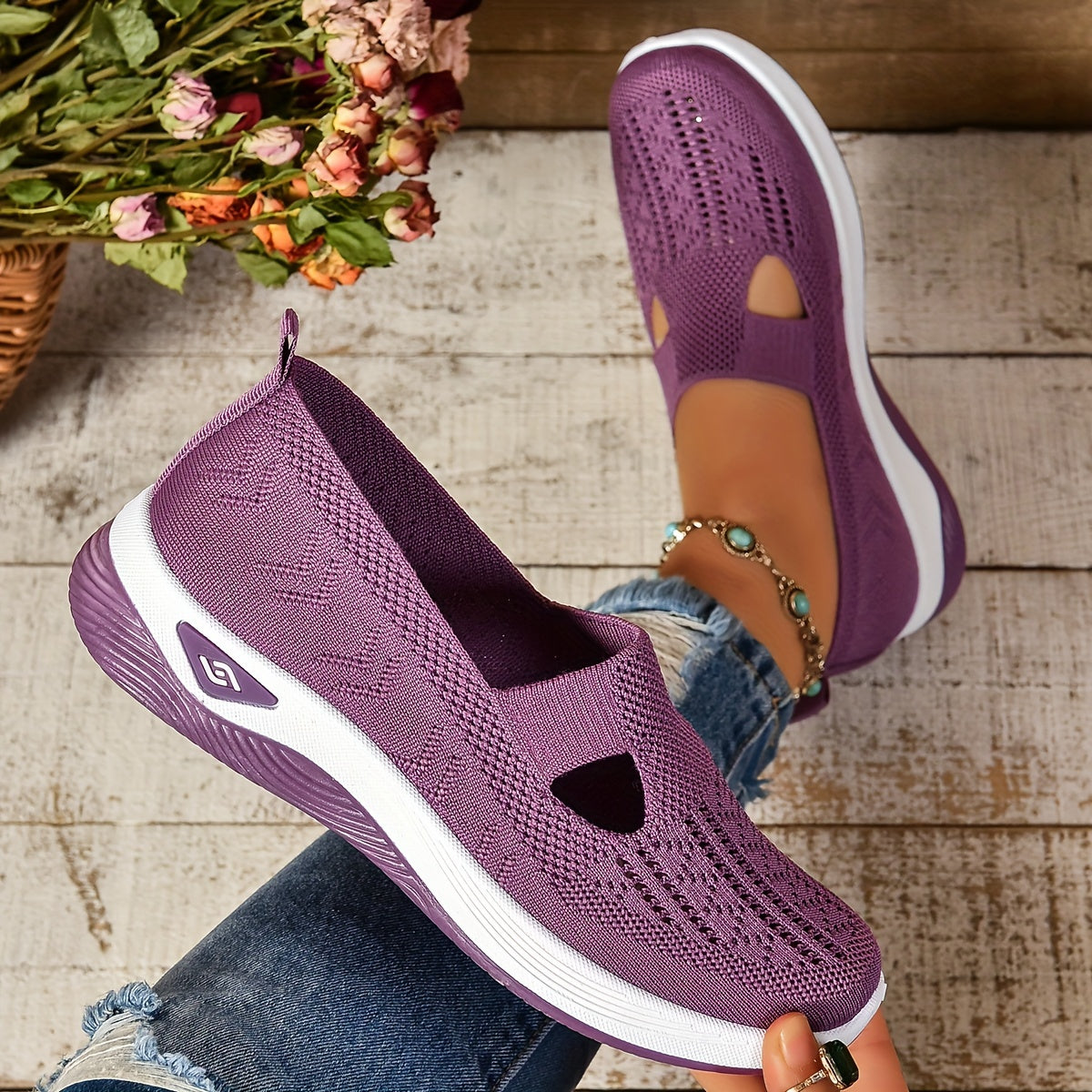 Breathable Slip-On Shoes