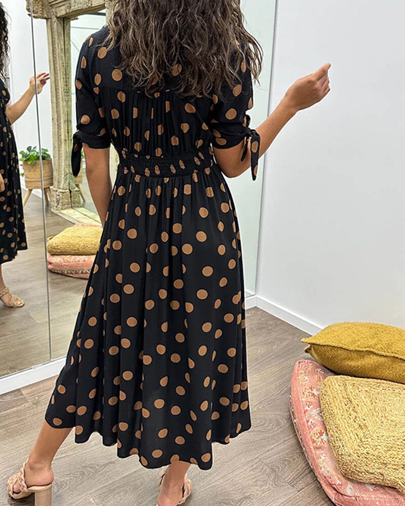 VIOLLETA - V-Neck Dress