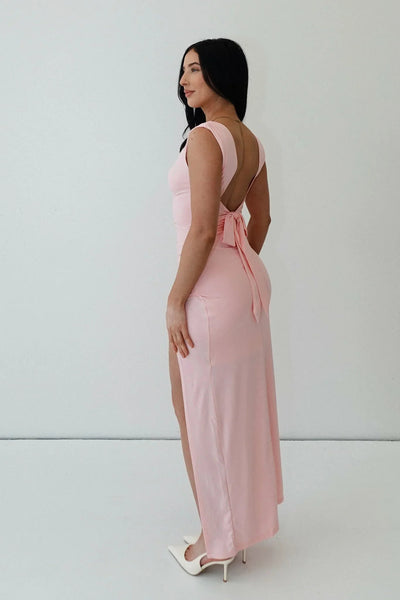 Claire™ | Figure-Hugging Slit Dress