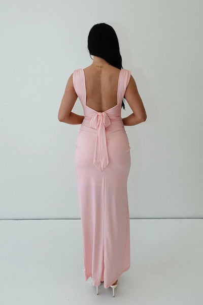 Claire™ | Figure-Hugging Slit Dress