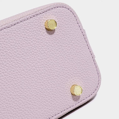 Women's Togo Leather Premium Crossbody Shoulder Dumpling Bag