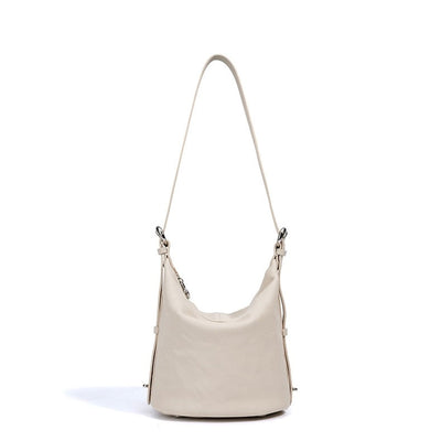 Women's Soft Genuine Leather Minimalist Crossbody Shoulder Bag