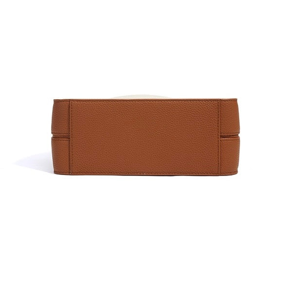 Women's Genuine Leather Minimalist Crossbody Shoulder Toast Bag