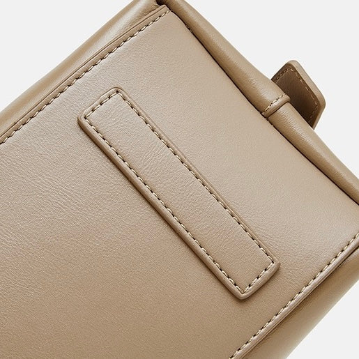 Women’s Genuine Leather Large Tote Shoulder Bag – Vegetable-Tanned Commuter Crossbody
