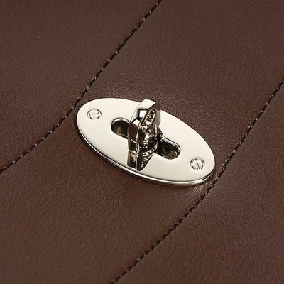 Women’s Genuine Leather Large Capacity Minimalist Chain Shoulder Bag