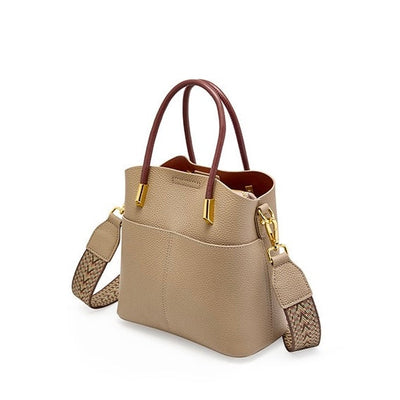 Elegant Women's Genuine Leather Ladies Crossbody Handbag