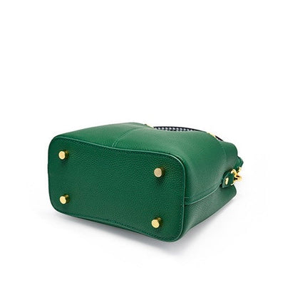 Elegant Women's Genuine Leather Ladies Crossbody Handbag