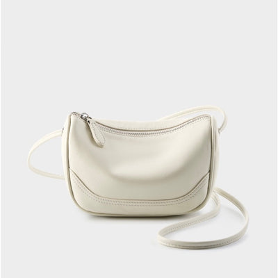 Women’s Genuine Leather Mini Crossbody Shoulder Bag – Elegant Top Grain Everyday Purse