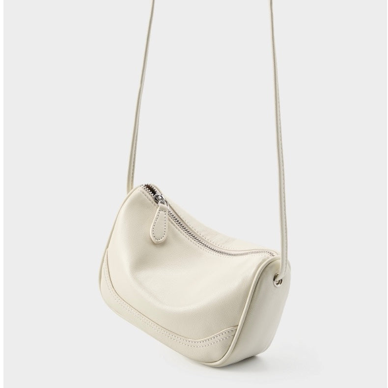 Women’s Genuine Leather Mini Crossbody Shoulder Bag – Elegant Top Grain Everyday Purse