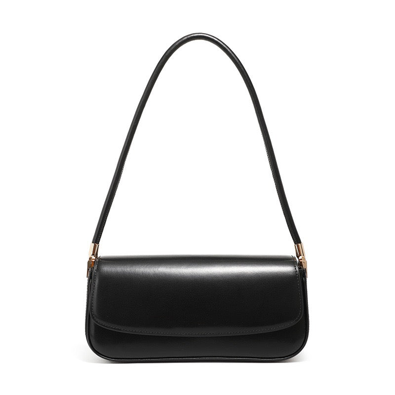 Women’s Genuine Leather Minimalist Saddle Tote – 2025 Commuter Edition