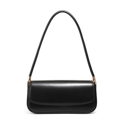 Women’s Genuine Leather Minimalist Saddle Tote – 2025 Commuter Edition