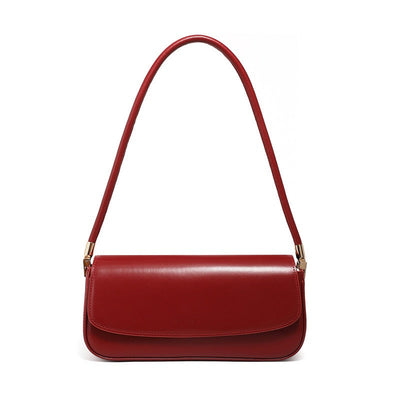 Women’s Genuine Leather Minimalist Saddle Tote – 2025 Commuter Edition