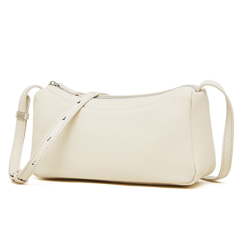 Women’s Genuine Leather Minimalist Soft Crossbody Shoulder Bag