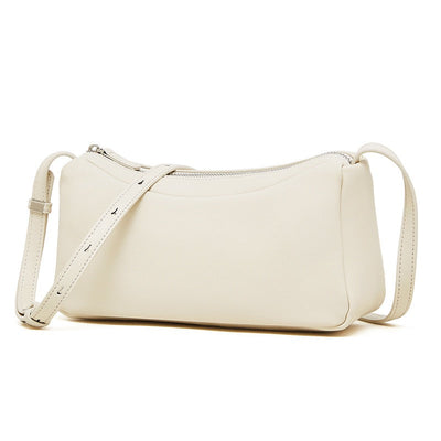 Women’s Genuine Leather Minimalist Soft Crossbody Shoulder Bag