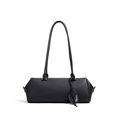 Women’s Genuine Leather Light Luxury Pendant Shoulder Handbag