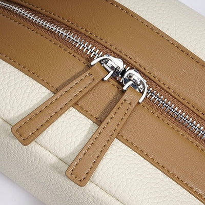 Women’s Genuine Leather Light Luxury Pendant Shoulder Handbag