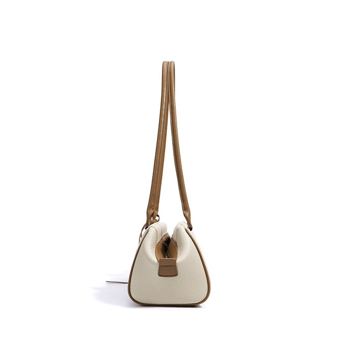 Women’s Genuine Leather Light Luxury Pendant Shoulder Handbag