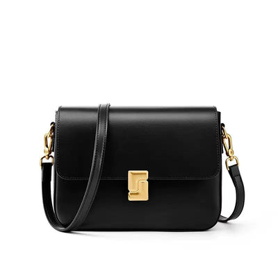 Women’s Genuine Leather Daily Commuter Shoulder Box Bag