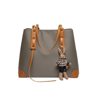 Women's Large Capacity Commuter Casual Premium Single-Shoulder Tote Bag