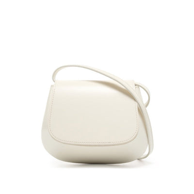 Women’s Genuine Leather Chic Crossbody Saddle Bucket Bag