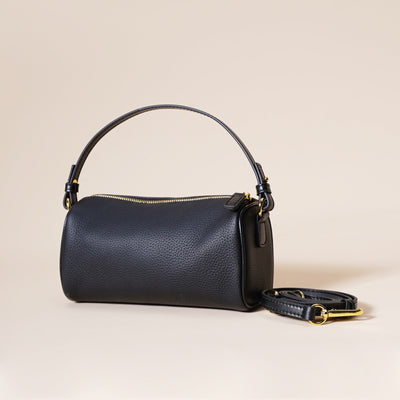 Women’s Genuine Leather Minimalist Quilted Crossbody Clutch Bag