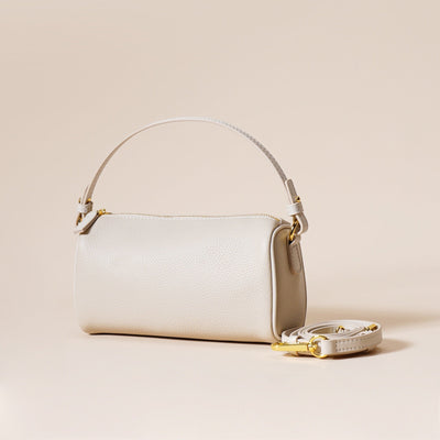 Women’s Genuine Leather Minimalist Quilted Crossbody Clutch Bag