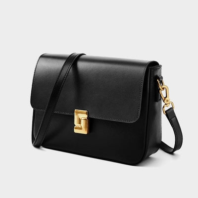 Women’s Genuine Leather Daily Commuter Shoulder Box Bag