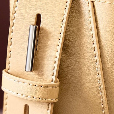 Women’s Genuine Leather Crossbody & Shoulder Oversized Bucket Bag