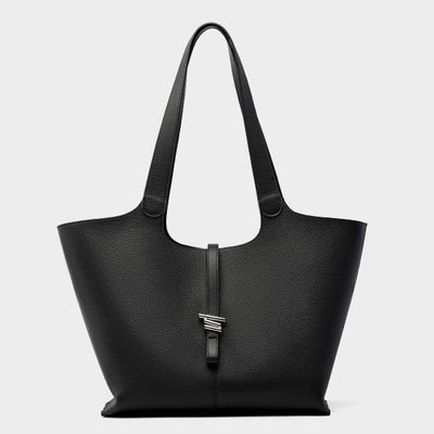 2025 New Women’s Genuine Leather Large Capacity Commuter Tote Bag