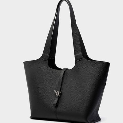 2025 New Women’s Genuine Leather Large Capacity Commuter Tote Bag
