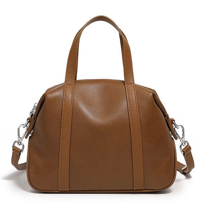 Women’s Genuine Leather Boston Pillow Bag