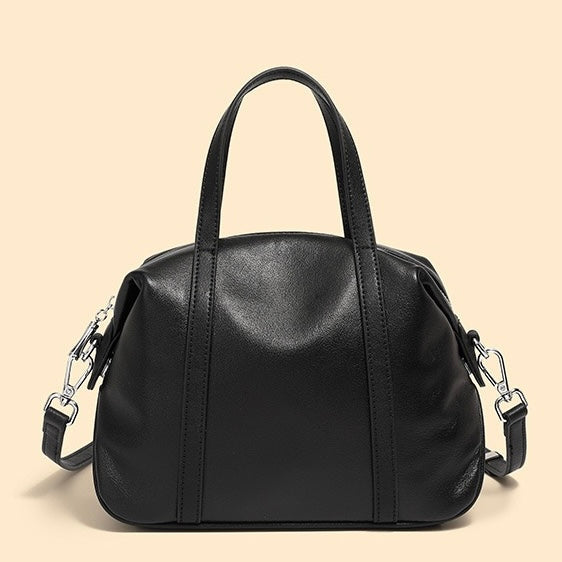 Women’s Genuine Leather Boston Pillow Bag