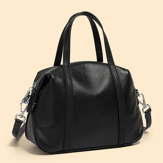 Women’s Genuine Leather Boston Pillow Bag