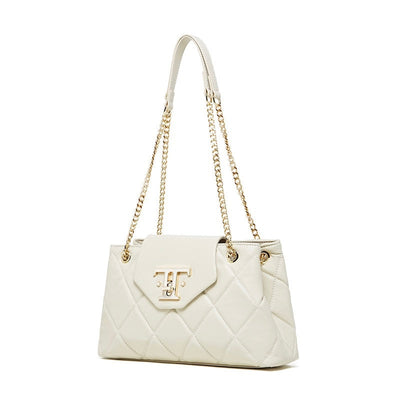 Women’s Genuine Leather Chain Shoulder Crossbody Bag in Commuter Chic Style
