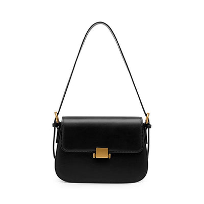 Luxury Minimalist Women's Genuine Leather Shoulder Crossbody Bag