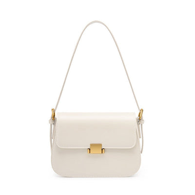 Luxury Minimalist Women's Genuine Leather Shoulder Crossbody Bag