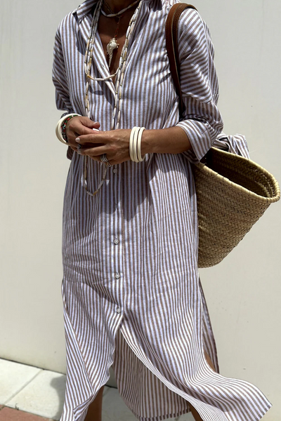 OLIVIA - SUMMER STRIPE DRESS