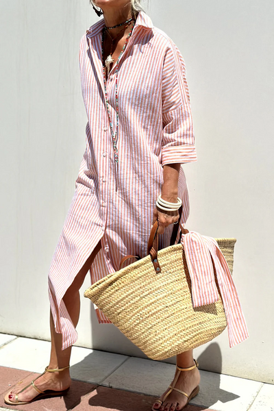 OLIVIA - SUMMER STRIPE DRESS