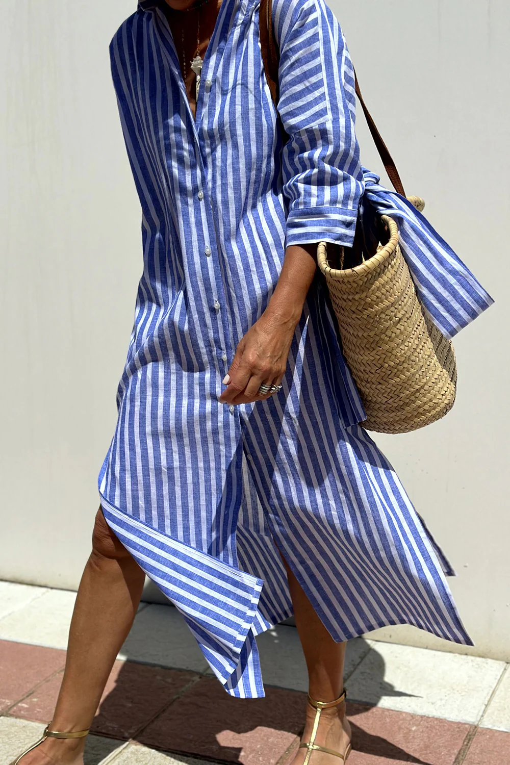 OLIVIA - SUMMER STRIPE DRESS
