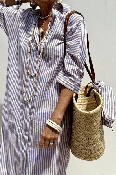 OLIVIA - SUMMER STRIPE DRESS
