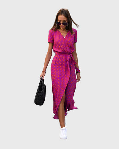 SILVIA - V-Neck Airy Dress