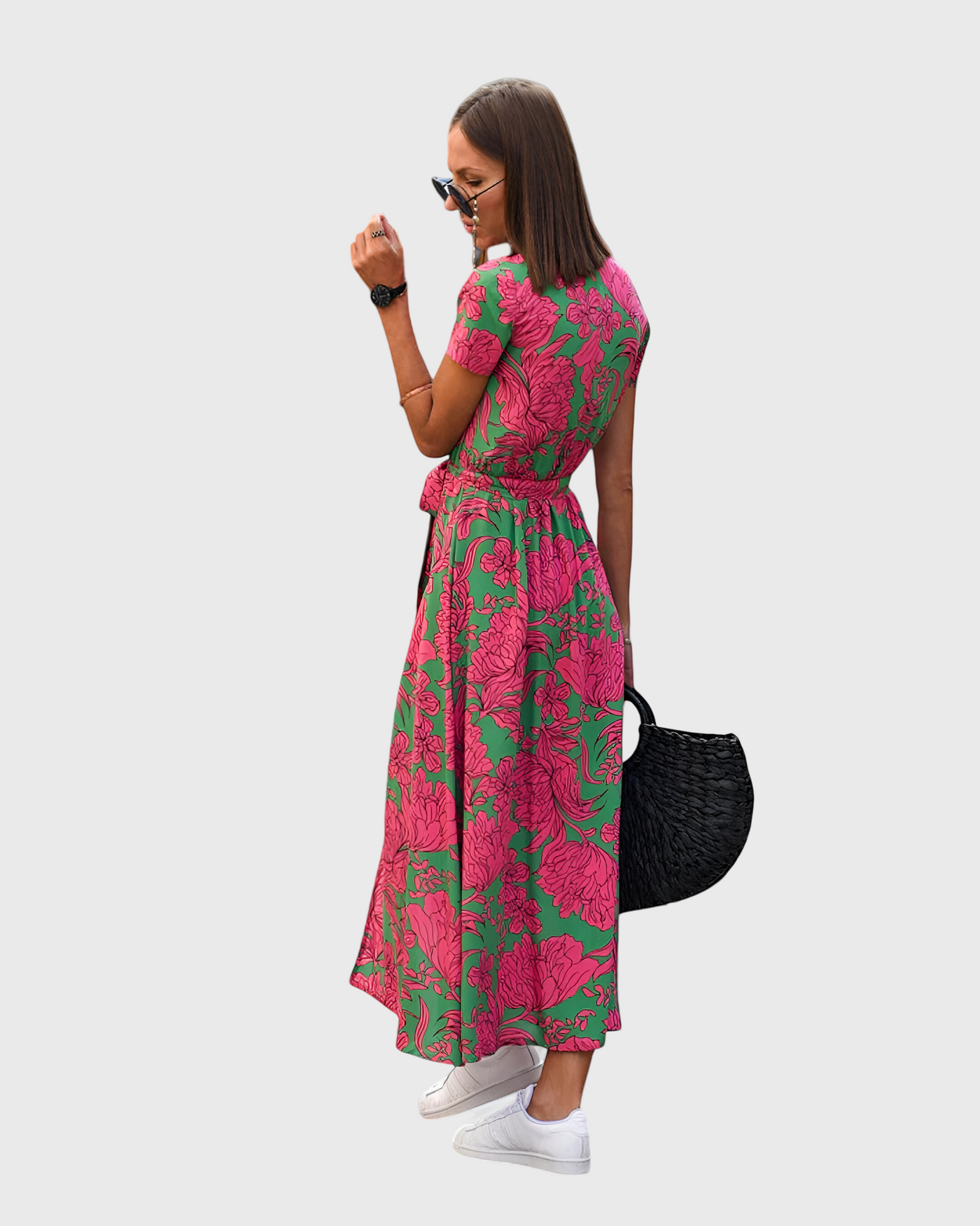 SILVIA - V-Neck Airy Dress