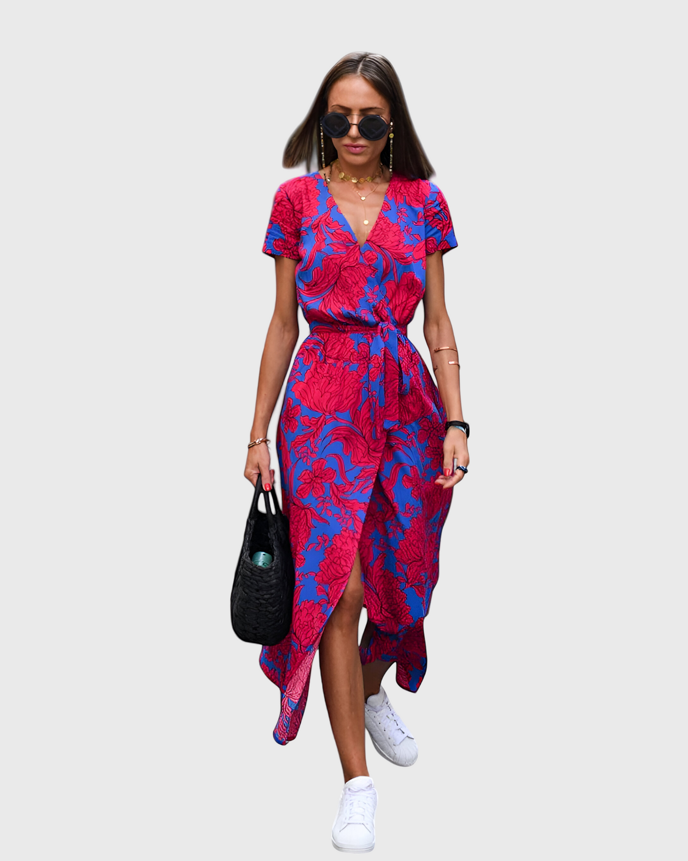 SILVIA - V-Neck Airy Dress